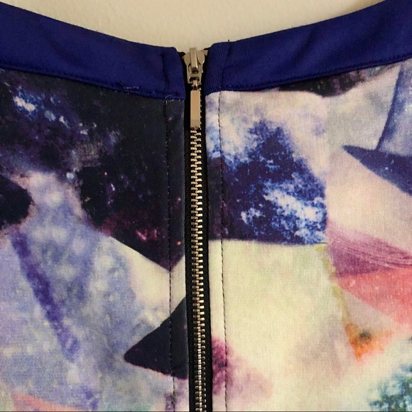 Girls On Film Scuba Mini Dress Purple Size 6 - Picture 6 of 7